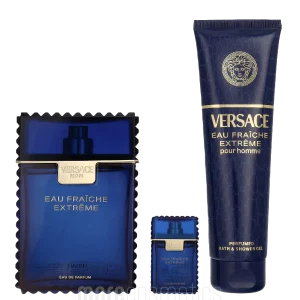 Versace Eau Fraiche Extreme Giftset Edp Spray 100ml/Shower Gel 150ml/Edp Spray 5ml