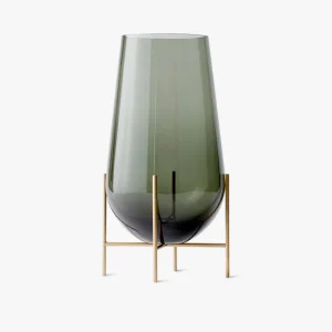 Echasse Vase Medium, Smoke