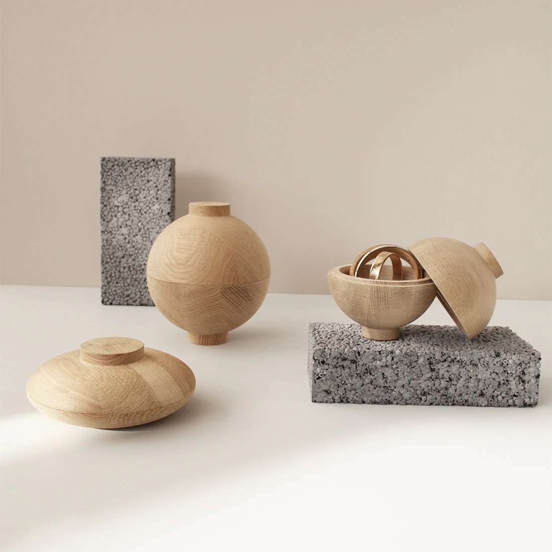 Wooden Sphere, Oak - Billede 6